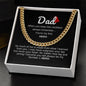 Dad / Number 1 Hero / Cuban Link Chain