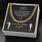Dad / Gift from Daughter / Cuban Link Chain