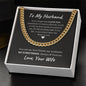 To My Husband / Love your Wife / Cuban Link Chain