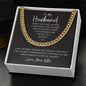 To My Husband / Cuban Link Chain