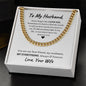 To My Husband / Love your Wife / Cuban Link Chain