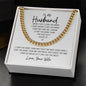 To My Husband / Cuban Link Chain