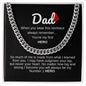 Dad / Number 1 Hero / Cuban Link Chain