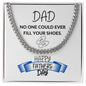 Dad / Happy Father's Day / Cuban Link Chain