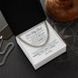 For My Dad / My Hero, My Rock / Cuban Link Chain / Personalized Message Card