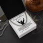 Graduation Gift for Him / Cuban Link Chain / Personalized Message Card