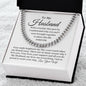 To My Husband / Cuban Link Chain