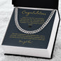 Graduation Gift for Him / Cuban Link Chain