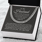 To My Husband / Cuban Link Chain