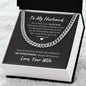 To My Husband / Love your Wife / Cuban Link Chain