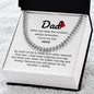 Dad / Number 1 Hero / Cuban Link Chain