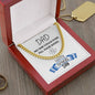 Dad / Happy Father's Day / Cuban Link Chain