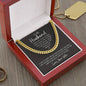 To My Husband / Cuban Link Chain