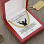 Graduation Gift for Him / Cuban Link Chain / Personalized Message Card