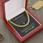 To My Husband / Love your Wife / Cuban Link Chain