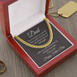 Dad / Happy Father's Day / Gift from Daughter / Cuban Link Chain