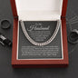 To My Husband / Cuban Link Chain