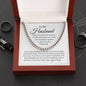 To My Husband / Cuban Link Chain