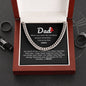 Dad / Number 1 Hero / Cuban Link Chain