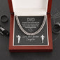 Dad / Gift from Daughter / Cuban Link Chain