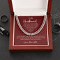To My Husband / Cuban Link Chain