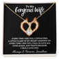 To My Gorgeous Wife / I Truly Love You / Personalized Message Card