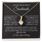To My Beautiful Soulmate / You are the Best Thing that ever happened to me. / Alluring Beauty Necklace / Personalized Message Card