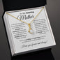 To My Amazing Mother / Alluring Beauty Necklace