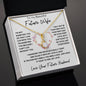 To My Future Wife / I want to be your last everything / Love, Your Future Husband / Alluring Beauty Necklace