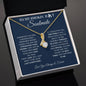 To My Smokin' Hot Soulmate / Best Thing / Alluring Beauty Necklace / Personalized Message Card