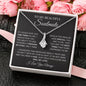 To My Beautiful Soulmate / You are the Best Thing that ever happened to me. / Alluring Beauty Necklace / Personalized Message Card