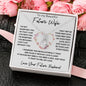 To My Future Wife / I want to be your last everything / Love, Your Future Husband / Alluring Beauty Necklace