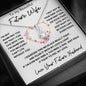 To My Future Wife / I want to be your last everything / Love, Your Future Husband / Alluring Beauty Necklace