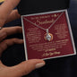 To My Smokin' Hot Soulmate / Love Forged in Fire / Alluring Beauty Necklace / Personalized Message Card
