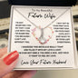 To My Future Wife / I want to be your last everything / Love, Your Future Husband / Alluring Beauty Necklace