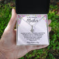 To My Amazing Mother / Happy Mother's Day / Alluring Beauty Necklace