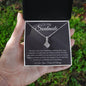 To My Soulmate / I found my missing piece / Alluring Beauty Necklace / Personalized Message Card