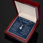 To My Smokin' Hot Soulmate / Best Thing / Alluring Beauty Necklace / Personalized Message Card