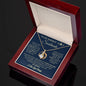 To My Smokin' Hot Soulmate / Love Forged in Fire / Alluring Beauty Necklace /Personalized Message Card