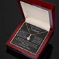 To My Beautiful Soulmate / You are the Best Thing that ever happened to me. / Alluring Beauty Necklace / Personalized Message Card