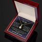 To My Beautiful Wife / How Special to Me / Alluring Beauty Necklace / Personalized Message Card