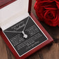 To My Beautiful Soulmate / You are the Best Thing that ever happened to me. / Alluring Beauty Necklace / Personalized Message Card