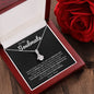 To My Soulmate / My Greatest Joy / Alluring Beauty Necklace / Personalized Message Card