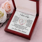 To My Future Wife / I want to be your last everything / Love, Your Future Husband / Alluring Beauty Necklace