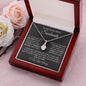 To My Beautiful Soulmate / You are the Best Thing that ever happened to me. / Alluring Beauty Necklace / Personalized Message Card
