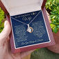 To My Smoking Hot Wife / Best Thing / Alluring Beauty Necklace / Personalized Message Card