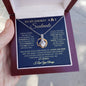 To My Smokin' Hot Soulmate / Love Forged in Fire / Alluring Beauty Necklace /Personalized Message Card