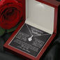 To My Beautiful Soulmate / You are the Best Thing that ever happened to me. / Alluring Beauty Necklace / Personalized Message Card