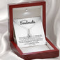 To My Soulmate / My Greatest Joy / Alluring Beauty Necklace / Personalized Message Card