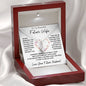 To My Future Wife / I want to be your last everything / Love, Your Future Husband / Alluring Beauty Necklace